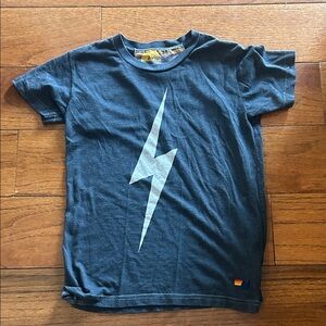 Aviator Nation Kids Navy Lightning Tee